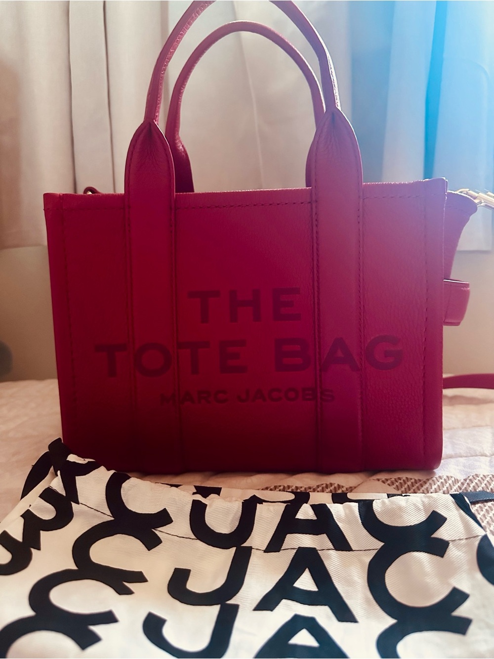 ❤️ MARC JACOBS The (Leather) Tote Bag - Picture 4 of 8